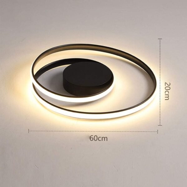 PLAFON LED NEGRO - Imagen 4